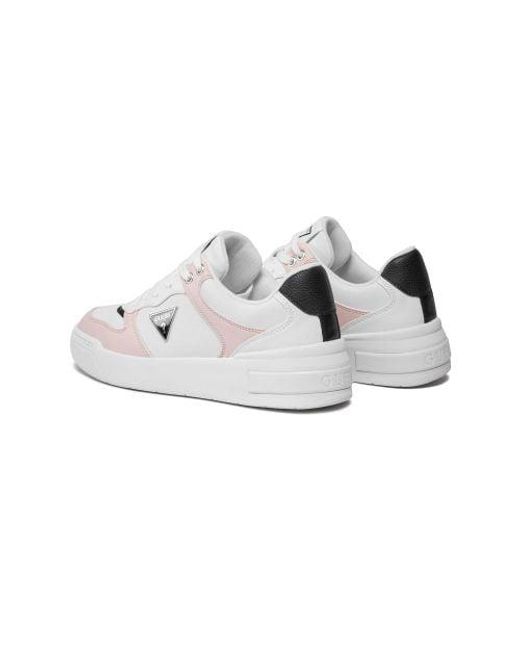 Guess White Light Clarkz2 Trainer