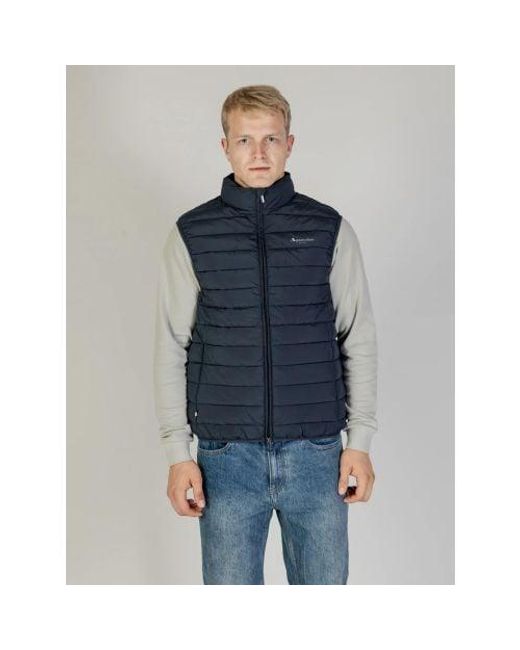 Aquascutum Blue Active Gilet for men