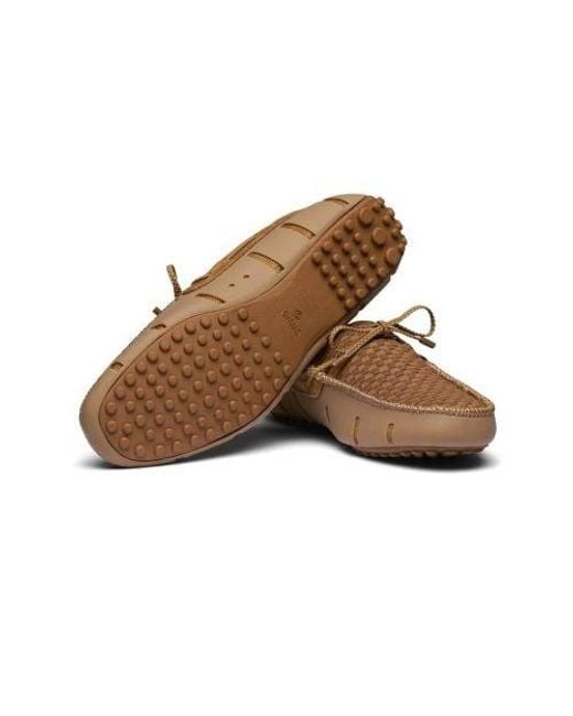 Swims Brown Nut The Woven Driver for men