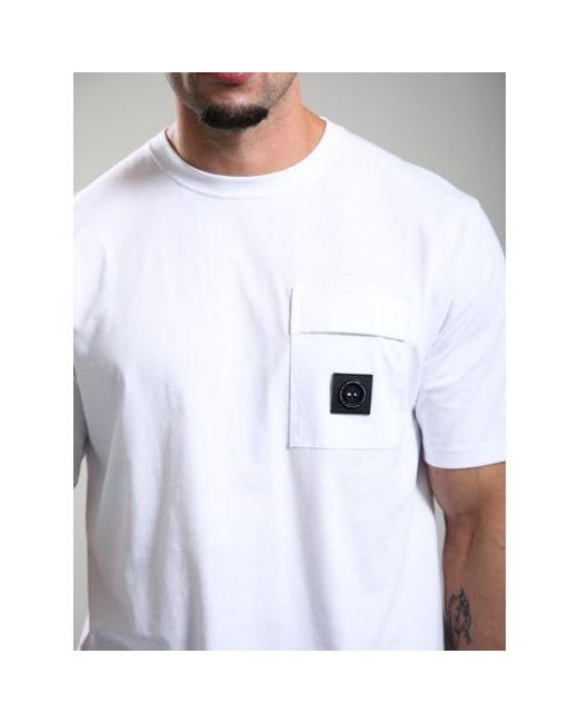 Marshall Artist White Kyoto Pocket T-Shirt for men