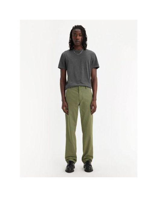 Levi's Green Four Leaf Clover Soft Authentic Chino for men