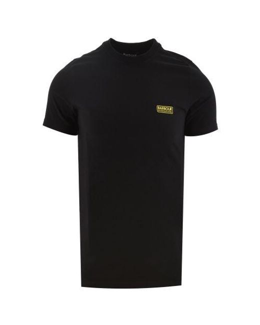 Barbour Black Small Logo T-Shirt for men