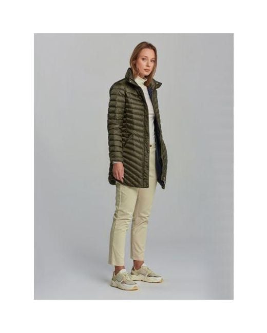 Gant Green Juniper Light Down Coat