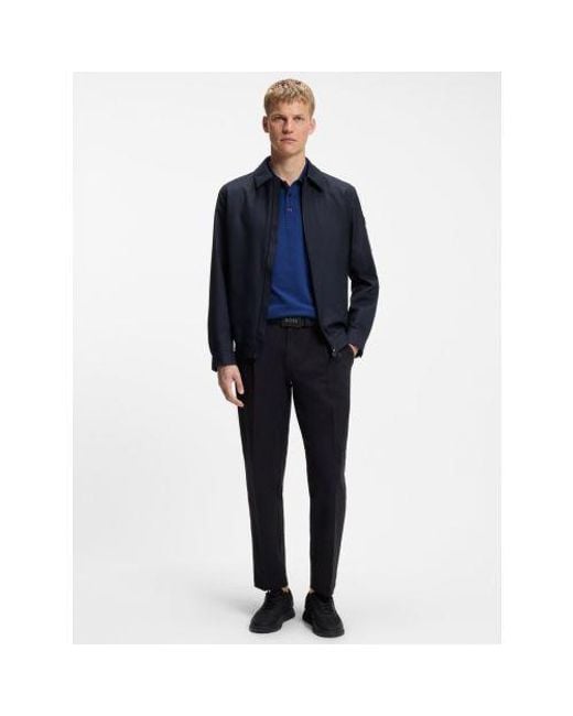 Boss Blue Medium Paddy Polo Shirt for men