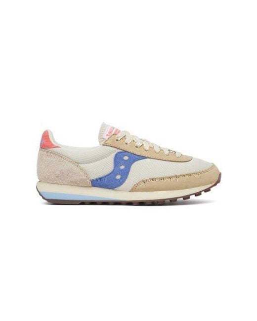 Saucony White Cream Trainer 80 Trainer
