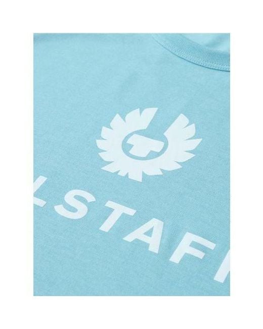 Belstaff Blue Skyline Signature T-Shirt for men