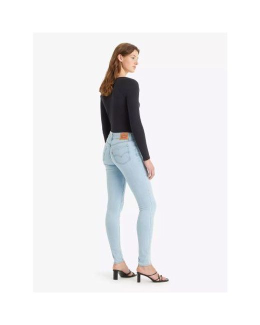 Levi's Blue Soho Azure Mood 711 Double Button Jean