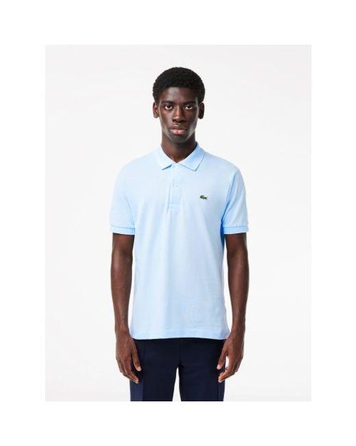 Lacoste Blue Rill L1212 Polo Shirt for men