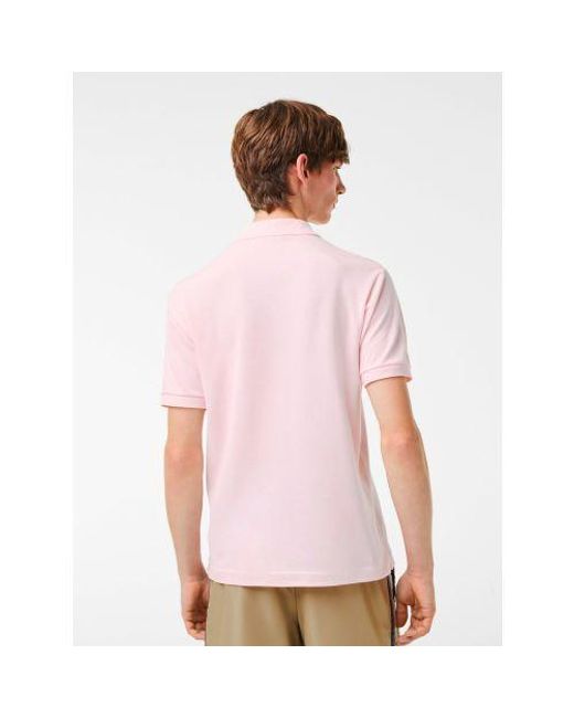 Lacoste Pink Flamingo L1212 Polo Shirt for men