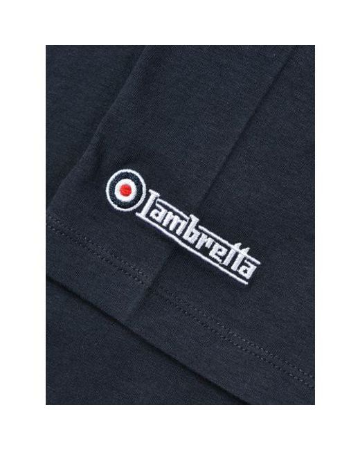 Lambretta Blue Target T-Shirt for men
