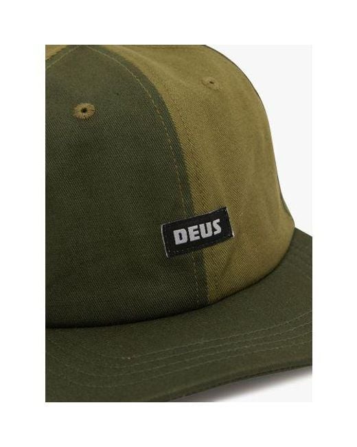 Deus Ex Machina Green Raskol Cap for men