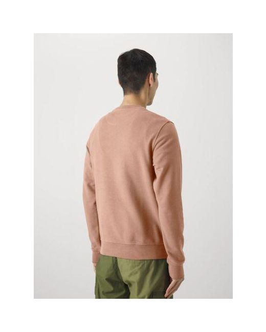 Belstaff Orange Rust Signature Crewneck Sweatshirt for men