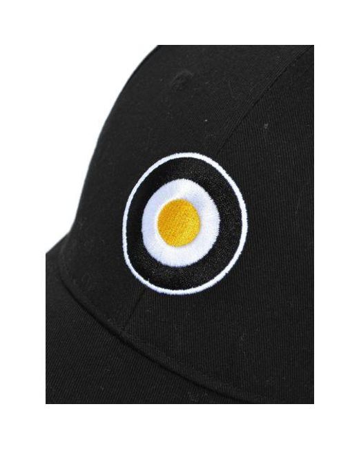 Lambretta Black Target Cap for men
