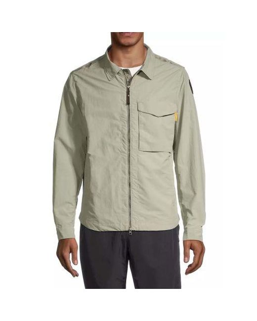 Parajumpers Green Shadow Rayner Overshirt for men