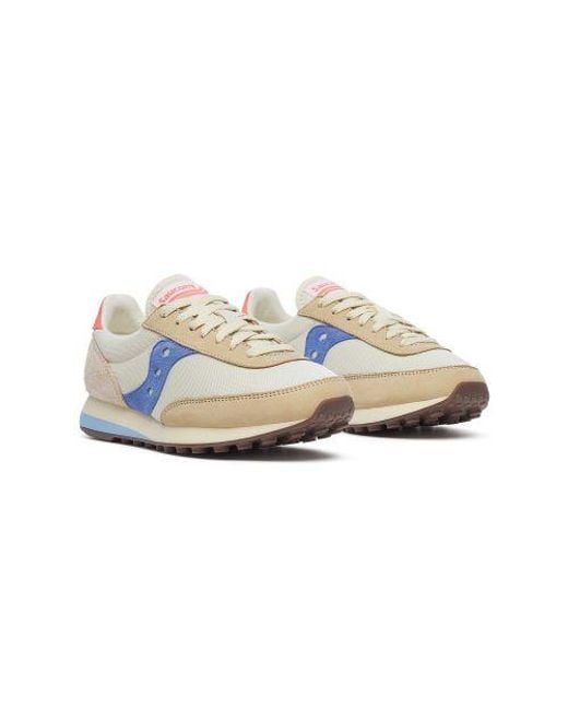 Saucony White Cream Trainer 80 Trainer