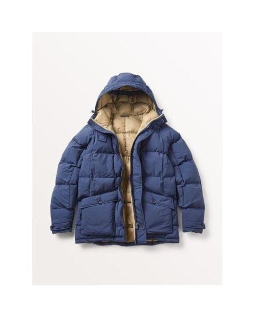 Henri Lloyd Blue Portland Insulated Jacket for men
