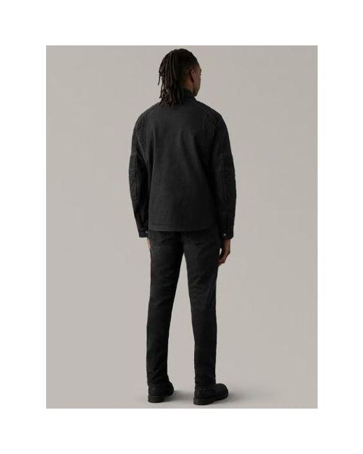 Belstaff Black Outrider Motorcycle Jacket for men