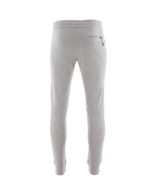 Armani Exchange Gray Light Cotton Fleece Jogging Pant for men