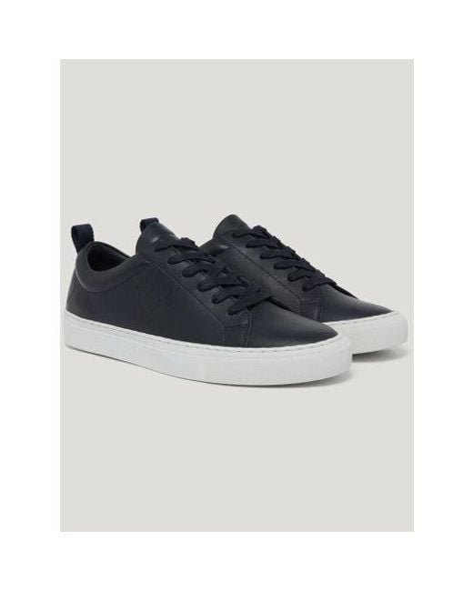 Belstaff Blue Dark Ink Walton Trainer for men