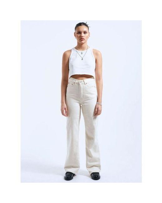 Dr. Denim White Loom-State Echo Jean