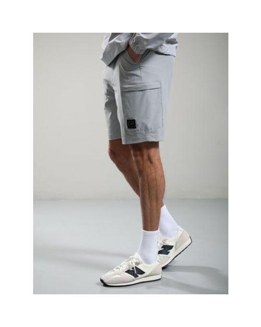 Marshall Artist Gray Oceanic Deriva Short for men