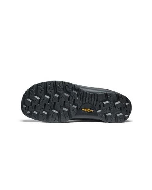 Keen Black Steel Bright Aqua Jasper Trainer for men