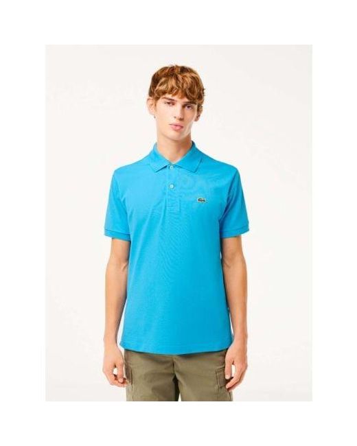 Lacoste Blue Bonnie L1212 Polo Shirt for men