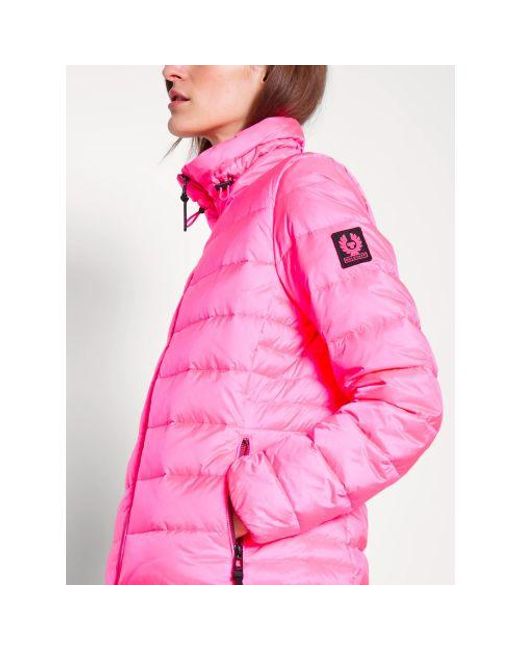 Belstaff Pink Neon Flash Lift Jacket