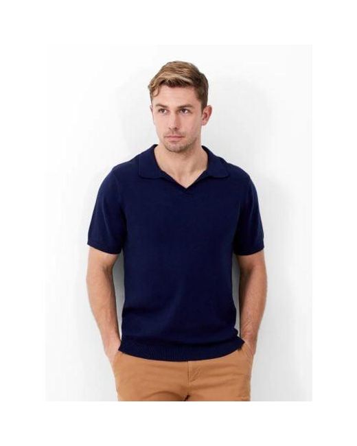 French Connection Blue Resort Polo Shirt for men
