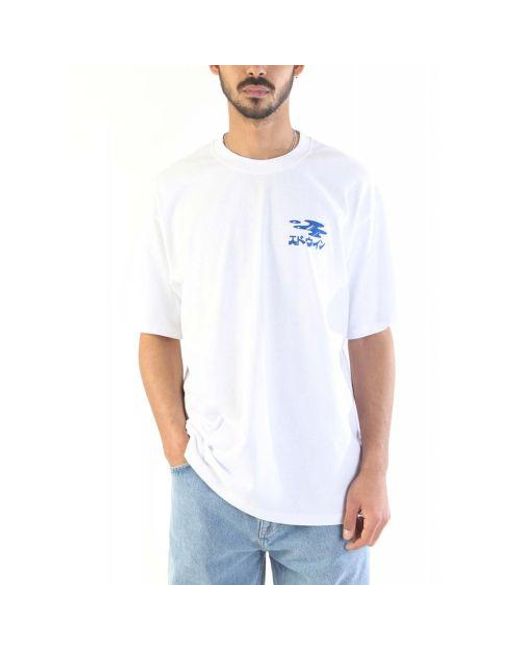 Edwin White Garment Washed Stay Hydrated T-Shirt for men