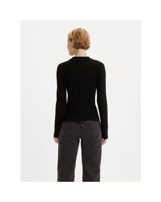 Levi's Black Caviar Rib Crew Sweater