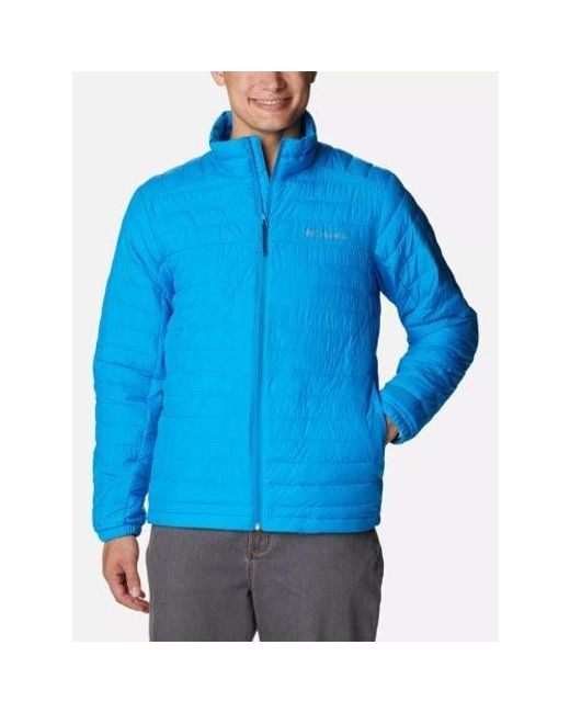 Columbia Blue Compass Falls Hooded Jacket for men