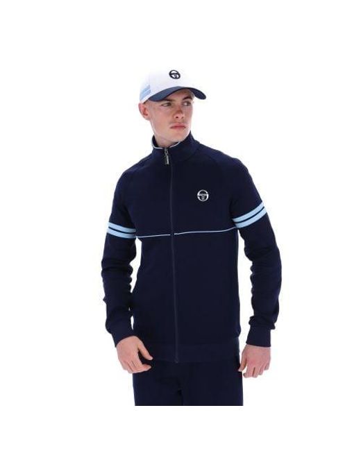 Sergio Tacchini Blue Maritime Clear Sky Orion Track Jacket for men