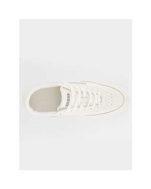 Guess White Sisty Trainer