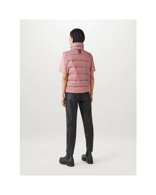 Belstaff Gray Rose Laurel Gilet