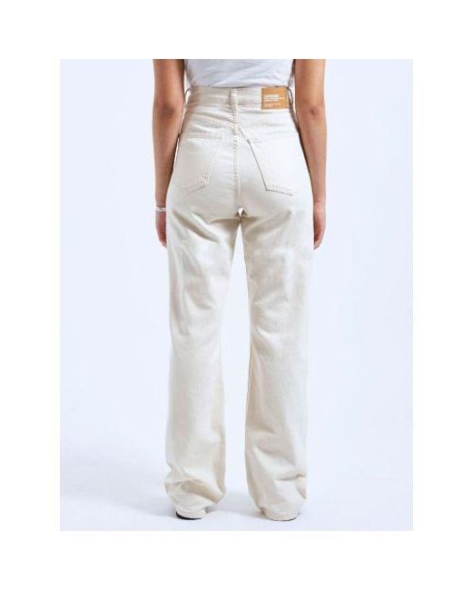 Dr. Denim White Loom-State Echo Jean