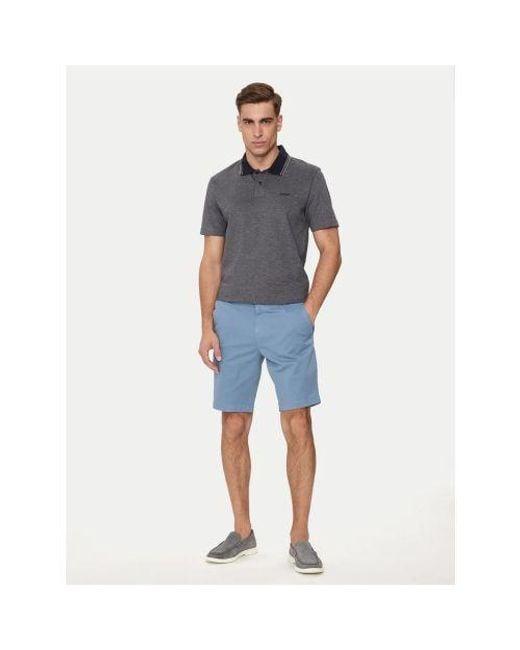 Boss Blue Light Pastel Slim Fit Slice Short for men
