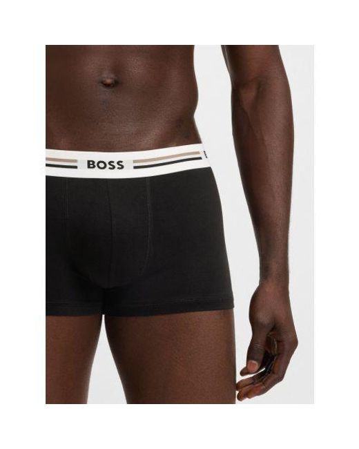 Boss Blue Assorted 3-Pack Revive Trunk for men