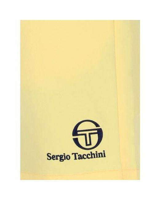 Sergio Tacchini Yellow Golden Haze Cordosa Swim Short for men