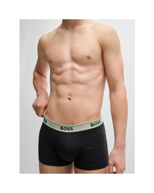 Boss Blue Assorted 3-Pack Power Trunk for men