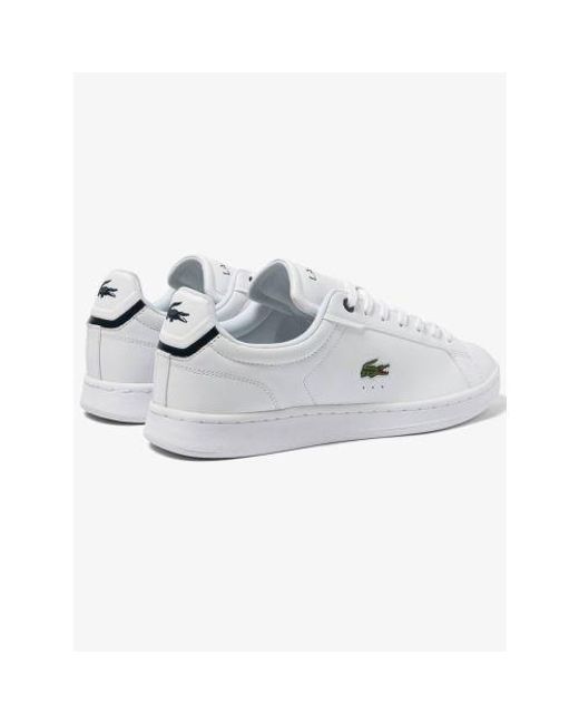 Lacoste White Carnaby Pro Bl Trainer for men