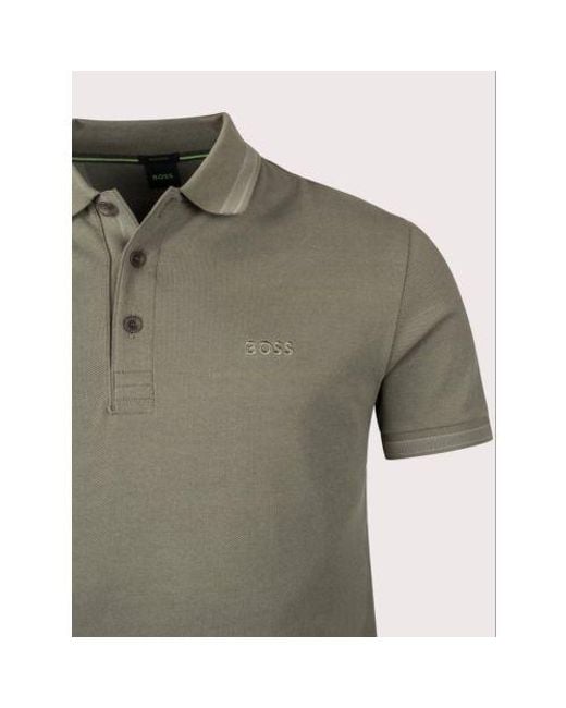 Boss Green Dark Paddy Short Sleeve Polo Shirt for men