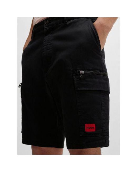 HUGO Black Johny232D Regular Fit Short for men