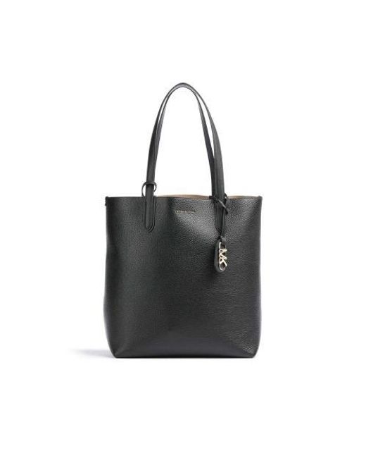 Michael Kors Black Eliza Xl Reversible Tote Bag