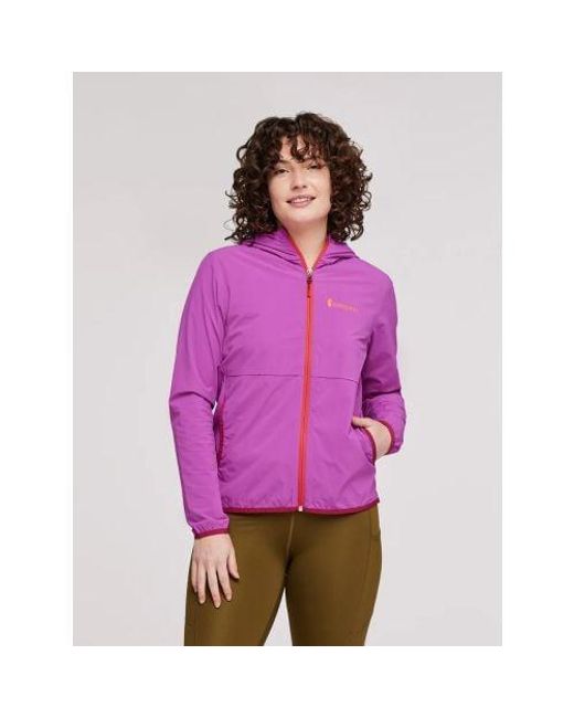 COTOPAXI Purple Foxglove Vuelta Performance Windbreaker