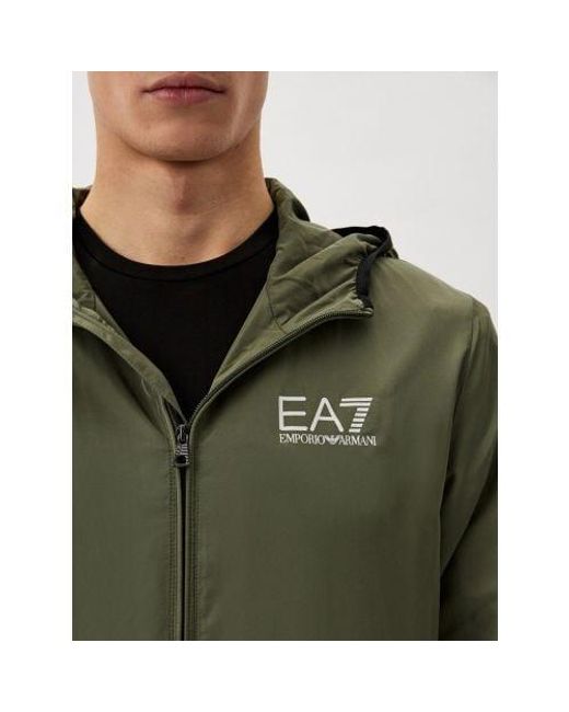 EA7 Green Beetle Identity Jacket for men