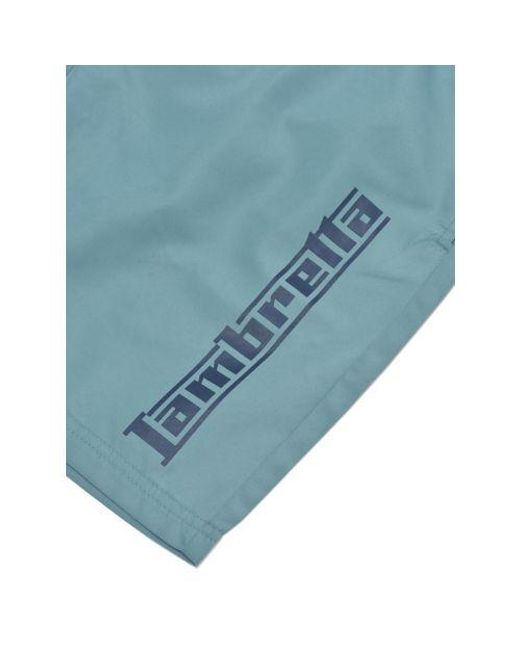 Lambretta Blue Smoke Swim Short for men