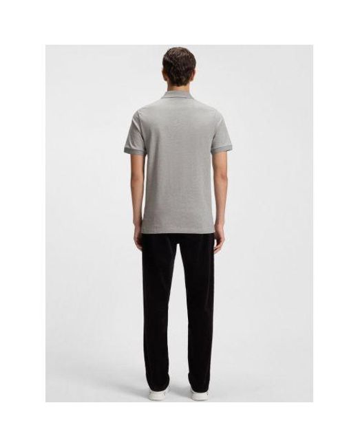 Boss Gray Light Pastel Passenger Polo Shirt for men
