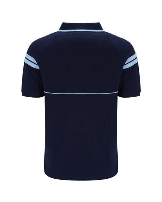 Sergio Tacchini Blue Maritime Clear Sky Cambio Polo Shirt for men