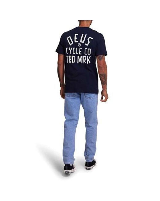 Deus Ex Machina Blue Peaces T-Shirt for men